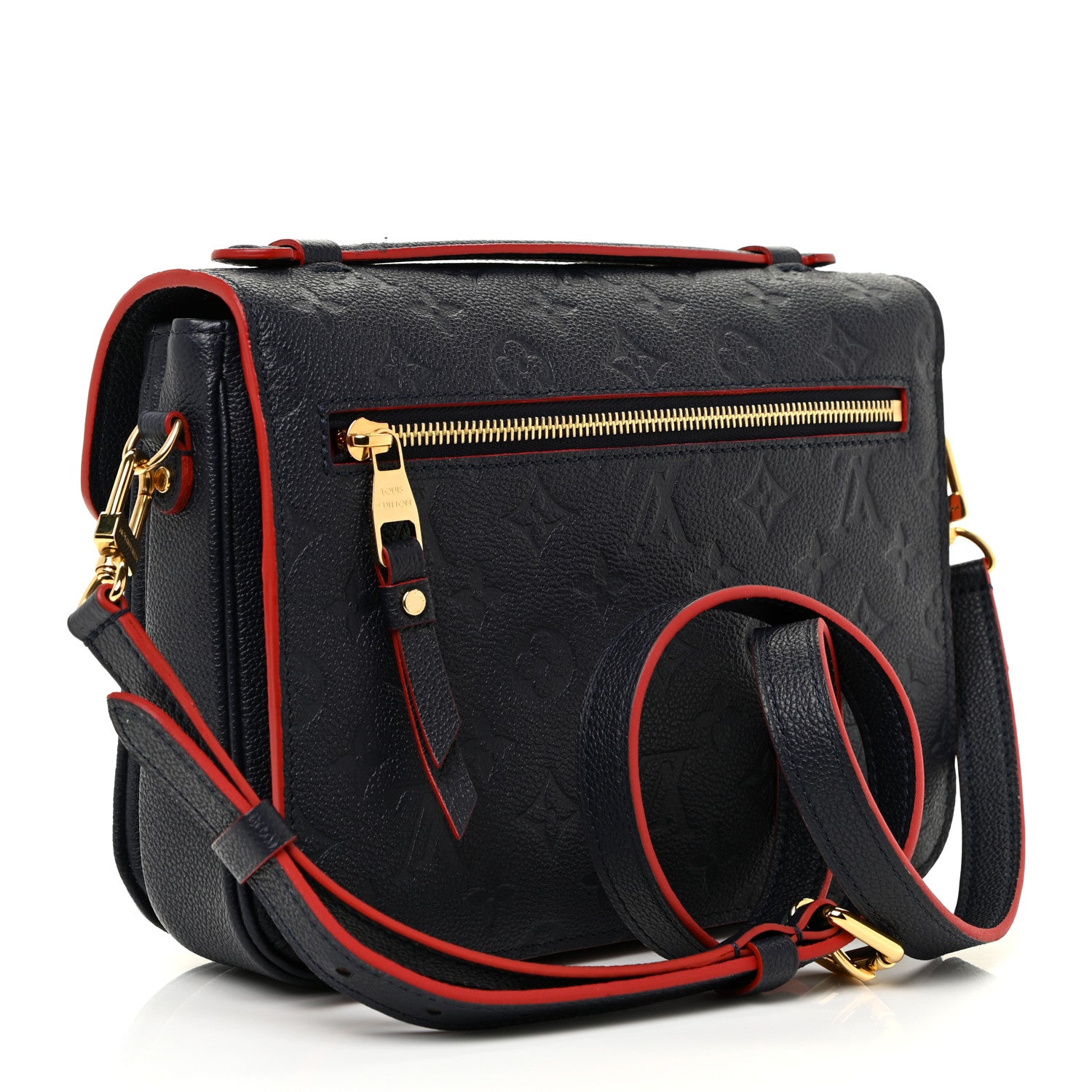 Louis Vuitton Empreinte Pochette Metis Marine Rouge 2 of 14