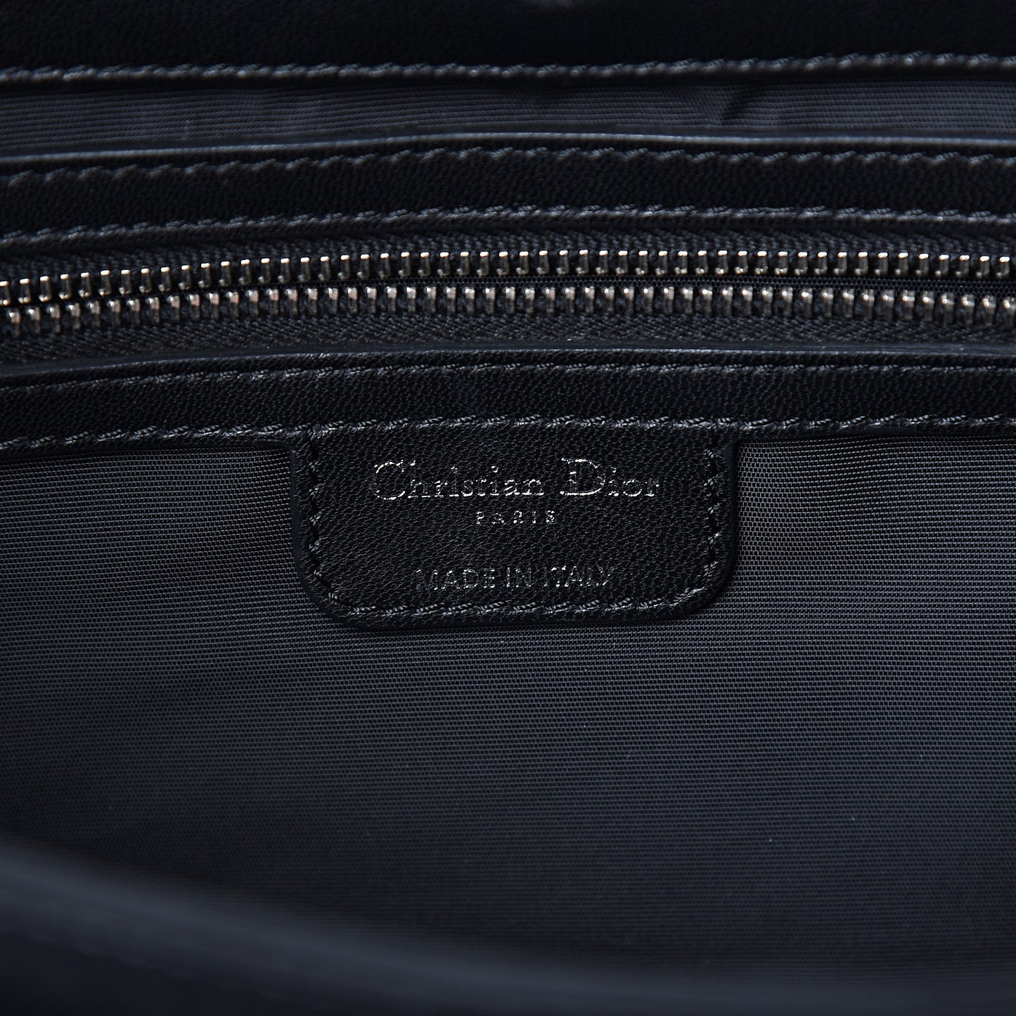 Lambskin Cannage Large New Lock Flap Black