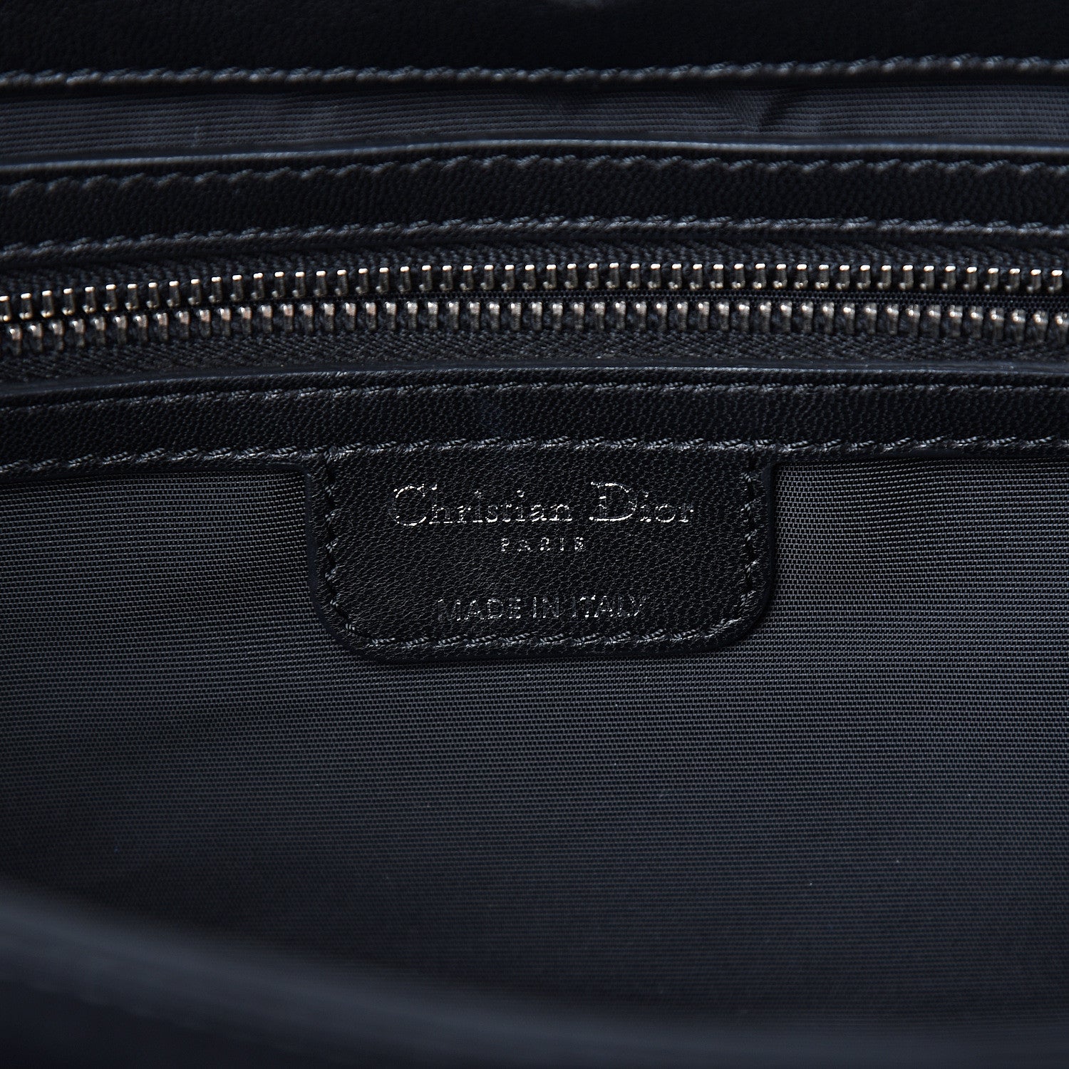 Christian Dior Lambskin Cannage Large New Lock Flap Black 5 of 9