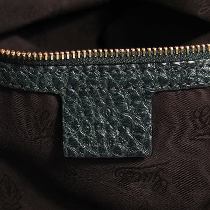Gucci Monogram Medium Charm Top Handle Bag Green 6 of 9