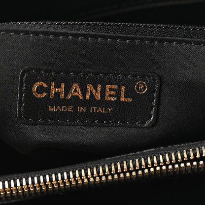 Chanel Caviar Quilted Grand Shopping Tote GST Black 6 of 10