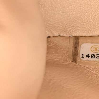 Chanel Caviar Quilted Medium Double Flap Beige 7 of 14