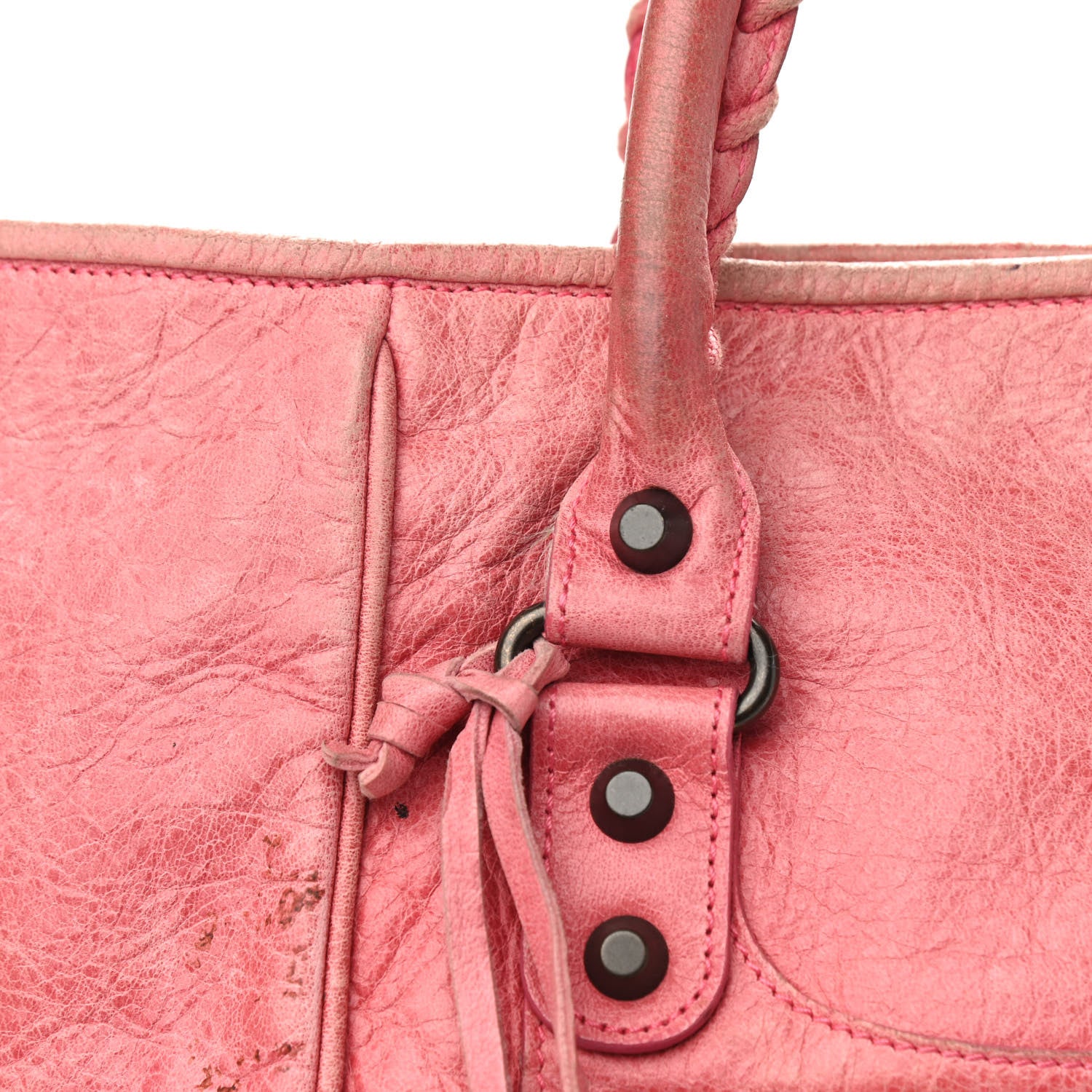 Balenciaga Agneau Classic Hardware S Sunday Tote Grenadine 14 of 22