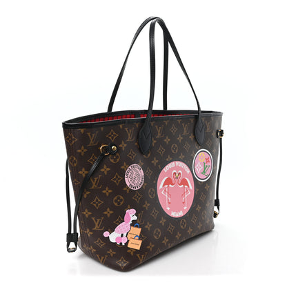 Louis Vuitton Monogram My LV World Tour Neverfull MM 3 of 10