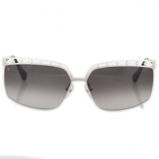 Louis Vuitton Dorothy PM Sunglasses Silver 3 of 11