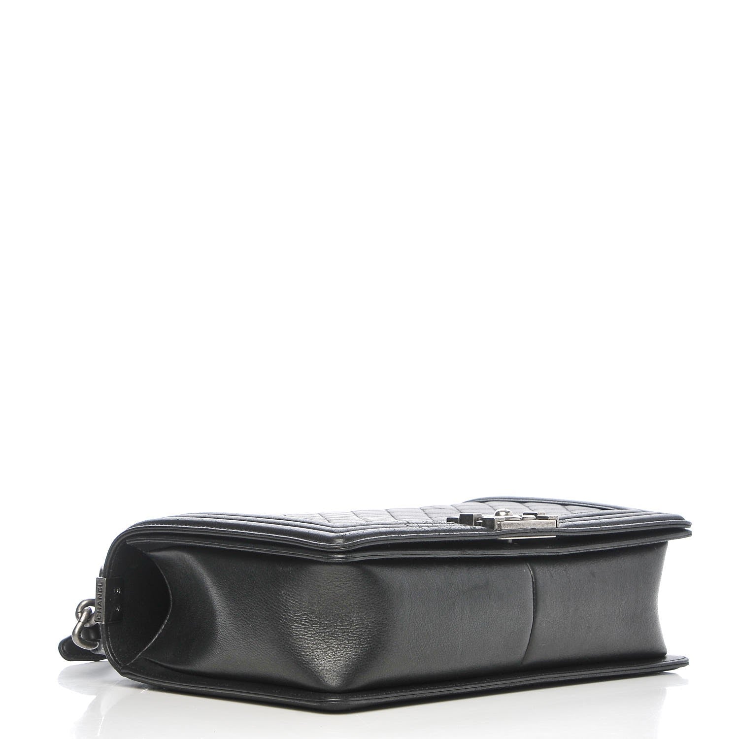 Chanel Calfskin Quilted New Medium Boy Flap Black 4 of 8