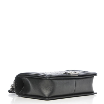 Chanel Calfskin Quilted New Medium Boy Flap Black 4 of 8