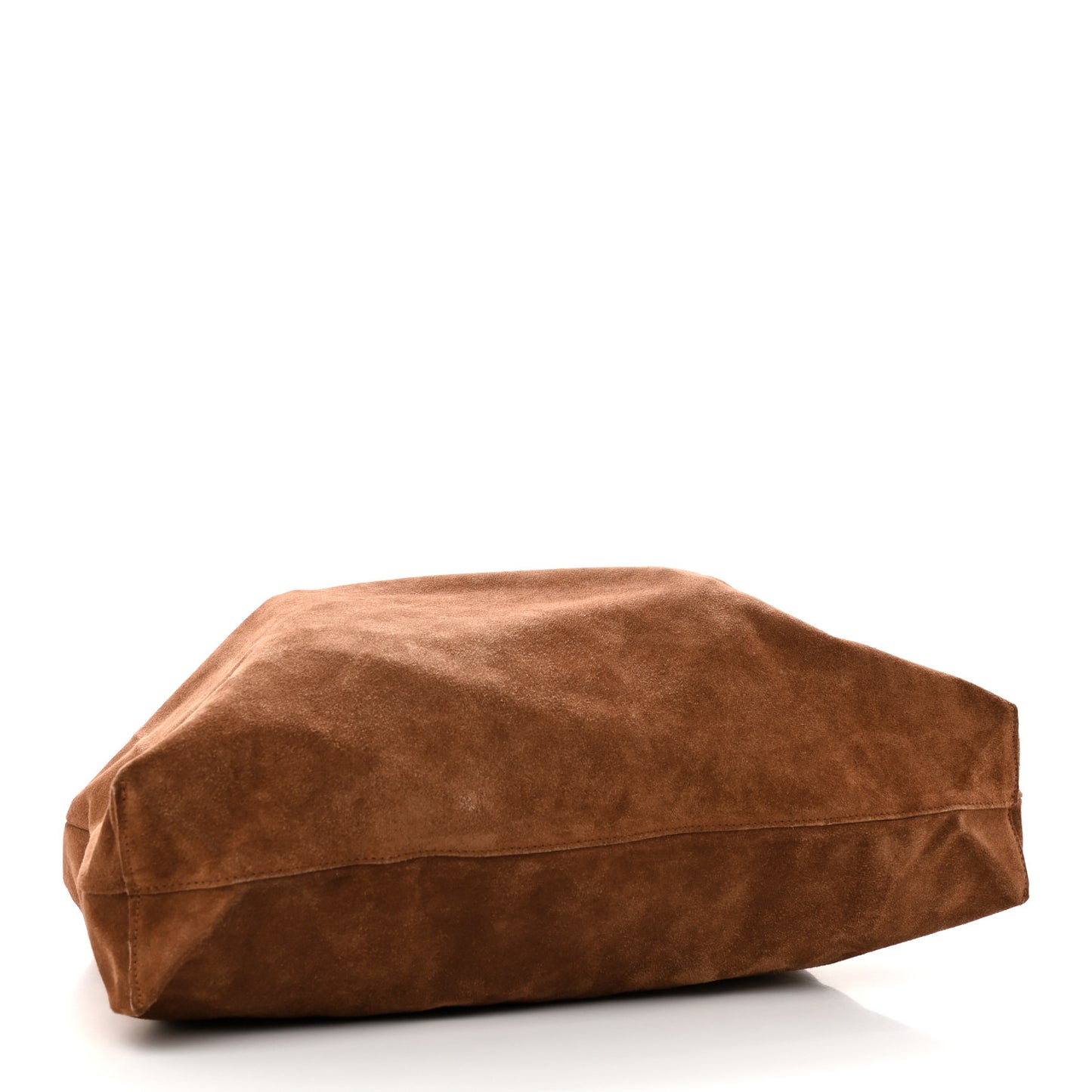 Suede Bindle Bag Saddle