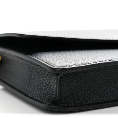 Mulberry Small Classic Grain Calfskin Darley Clutch Clay 9 of 10