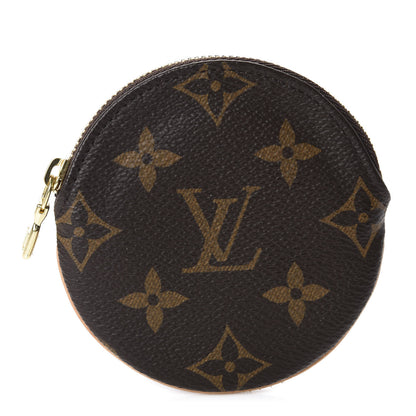 Louis Vuitton Monogram Round Coin Purse 1 of 7