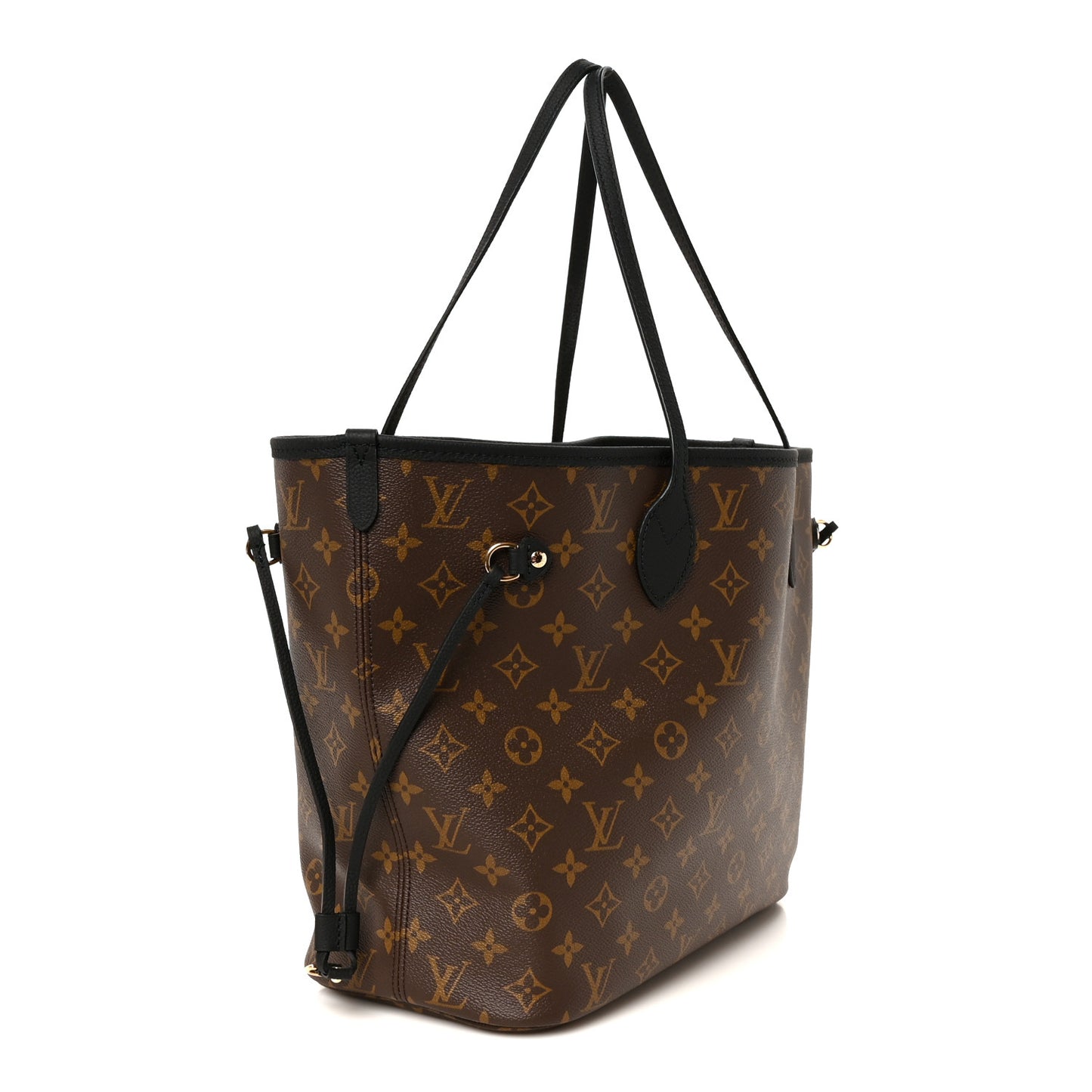Monogram Calfskin Neo Neverfull Inside Out MM Black