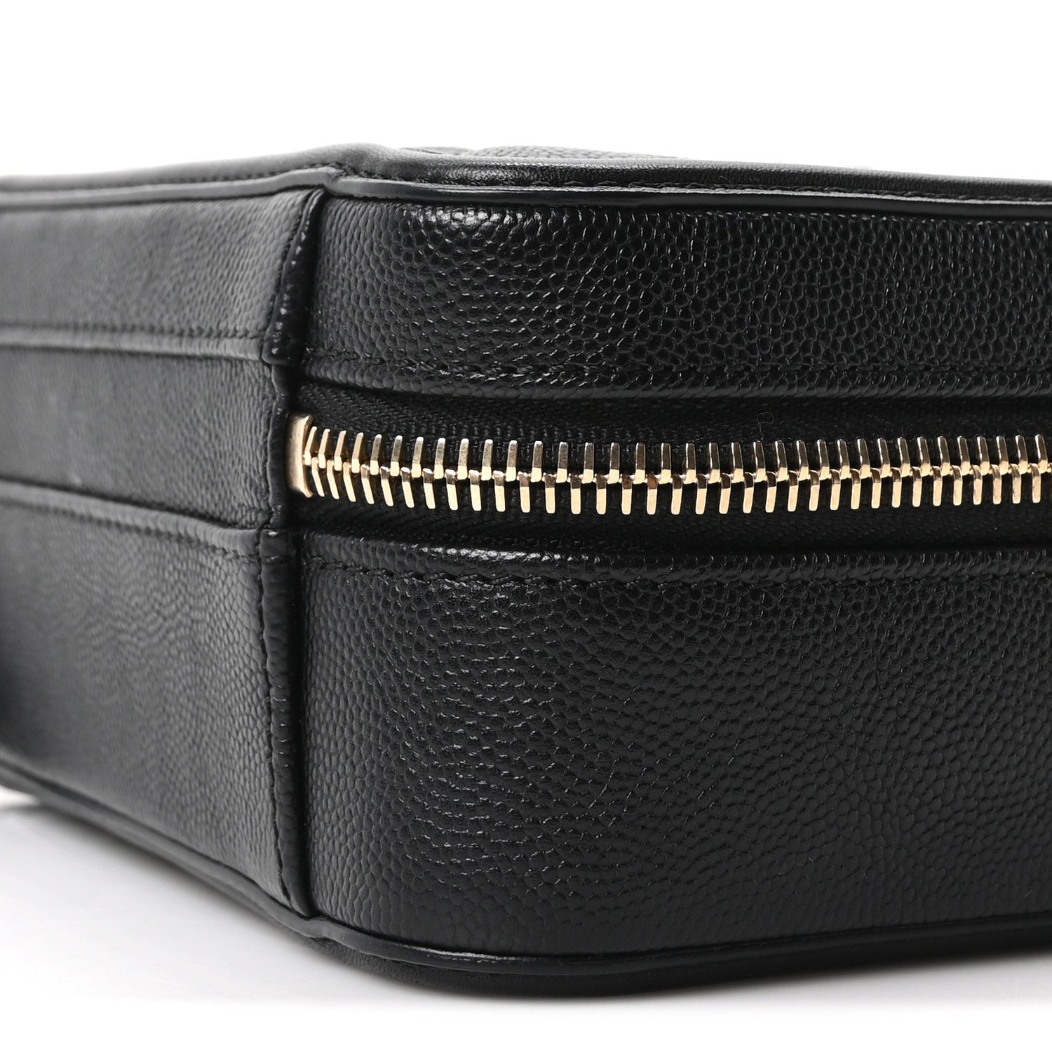 Chanel Caviar Quilted Small CC Filigree Vanity Case Black 10 of 10