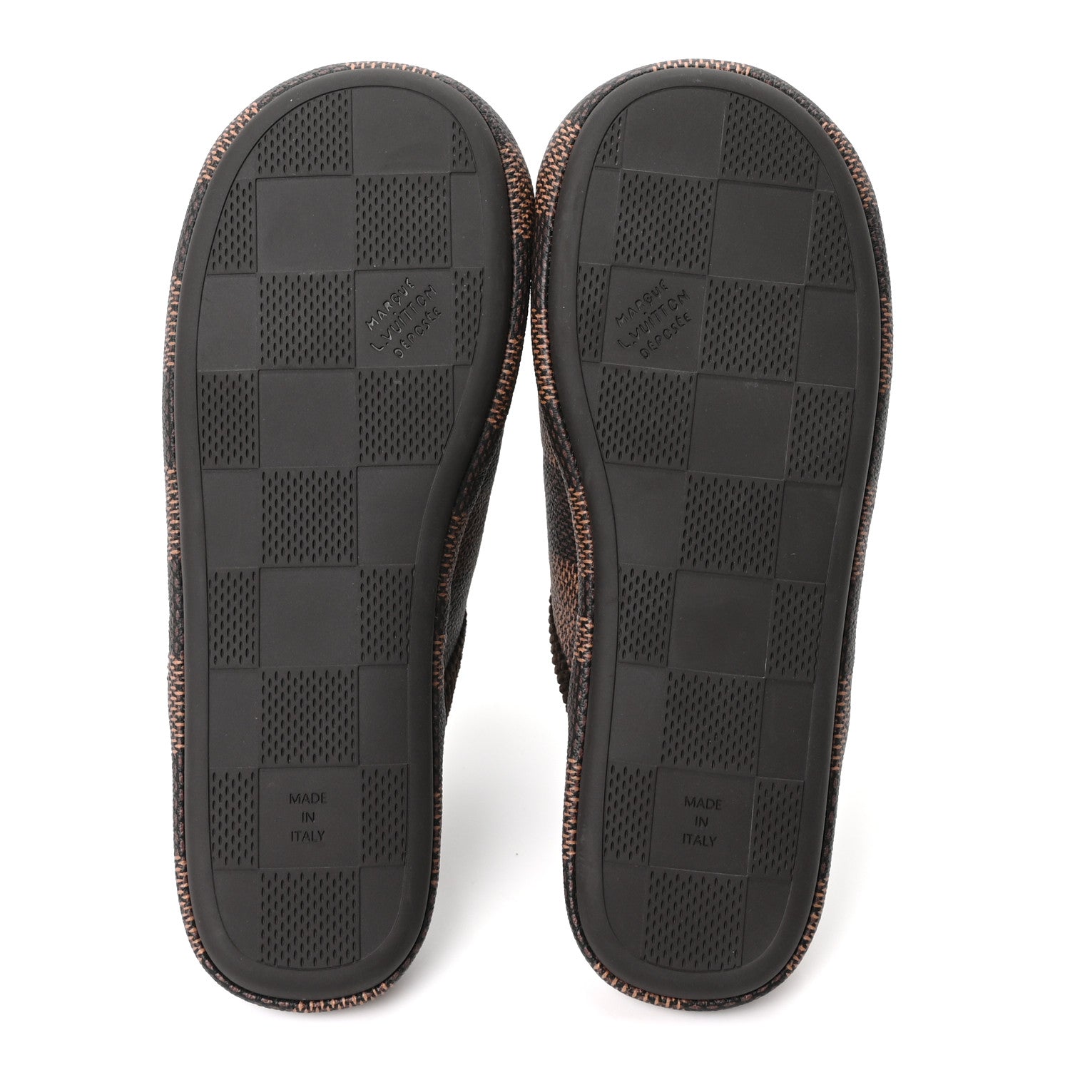 Louis Vuitton Damier Ebene Palace Slippers 7 Mocha 6 of 8