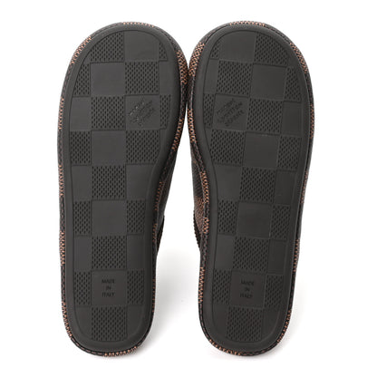 Louis Vuitton Damier Ebene Palace Slippers 7 Mocha 6 of 8
