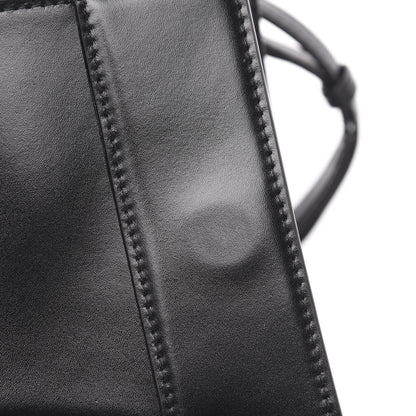 Balenciaga Shiny Box Calfskin Small Hourglass Top Handle Bag Black 10 of 12