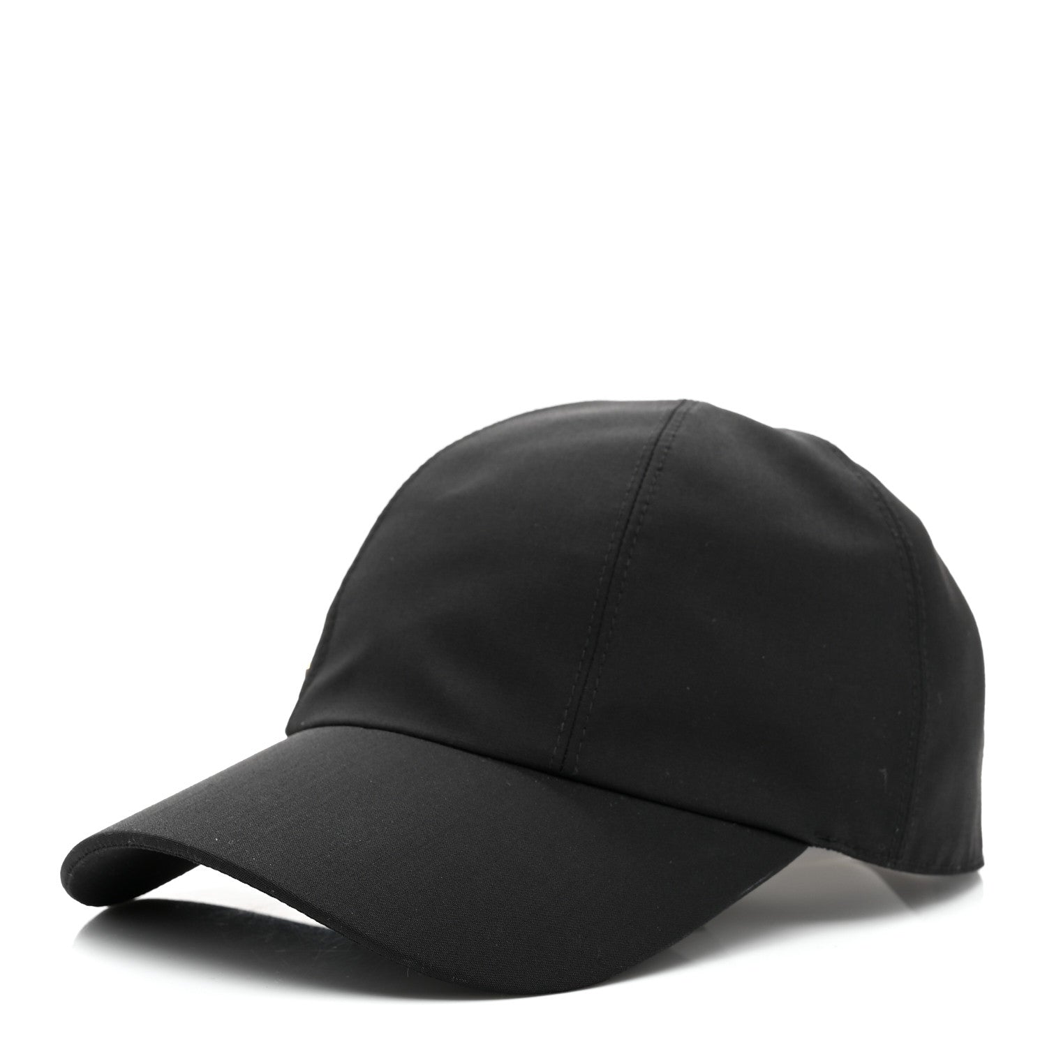 Hermes Cotton Canvas Serena Jump Cap 57 Black 1 of 8
