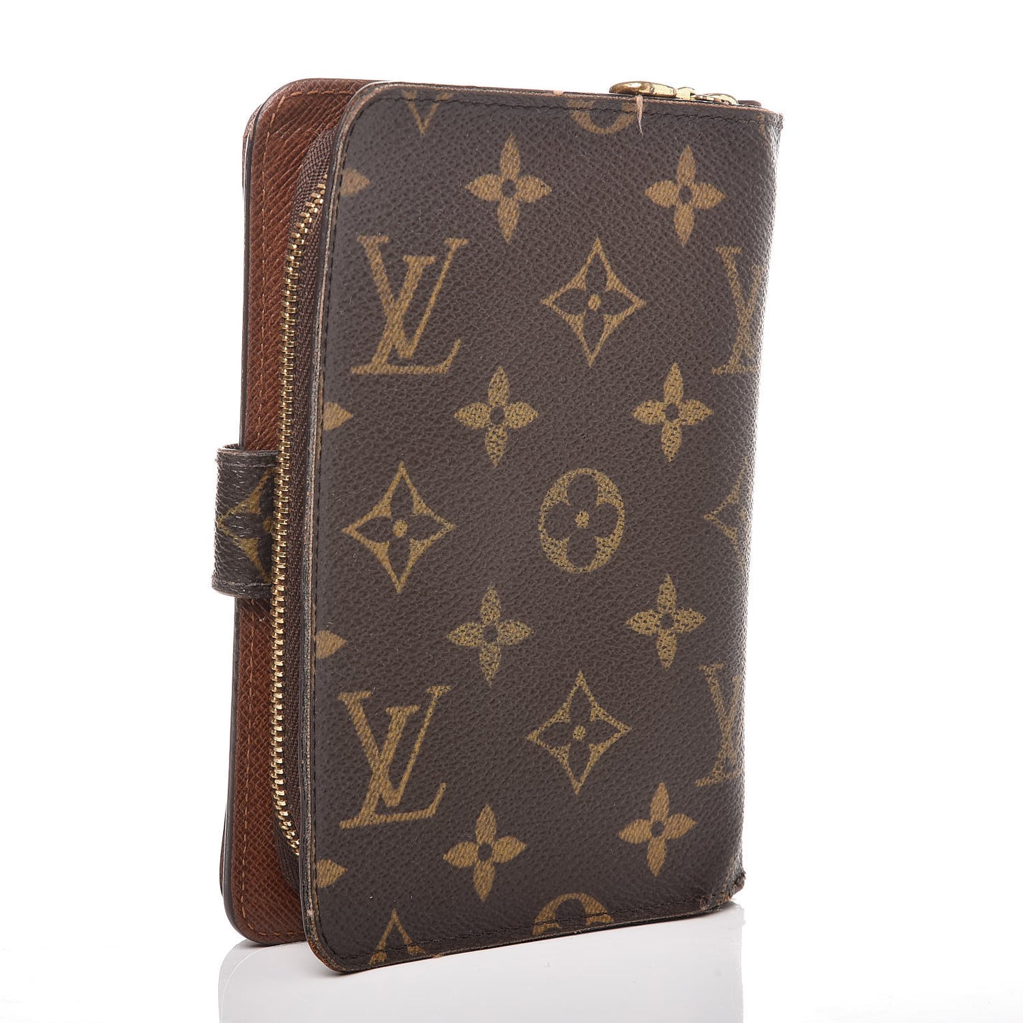 Monogram Zipped Papers Wallet