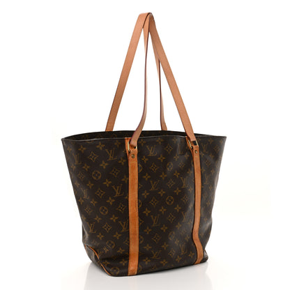 Louis Vuitton Monogram Sac Shopping Tote 3 of 11