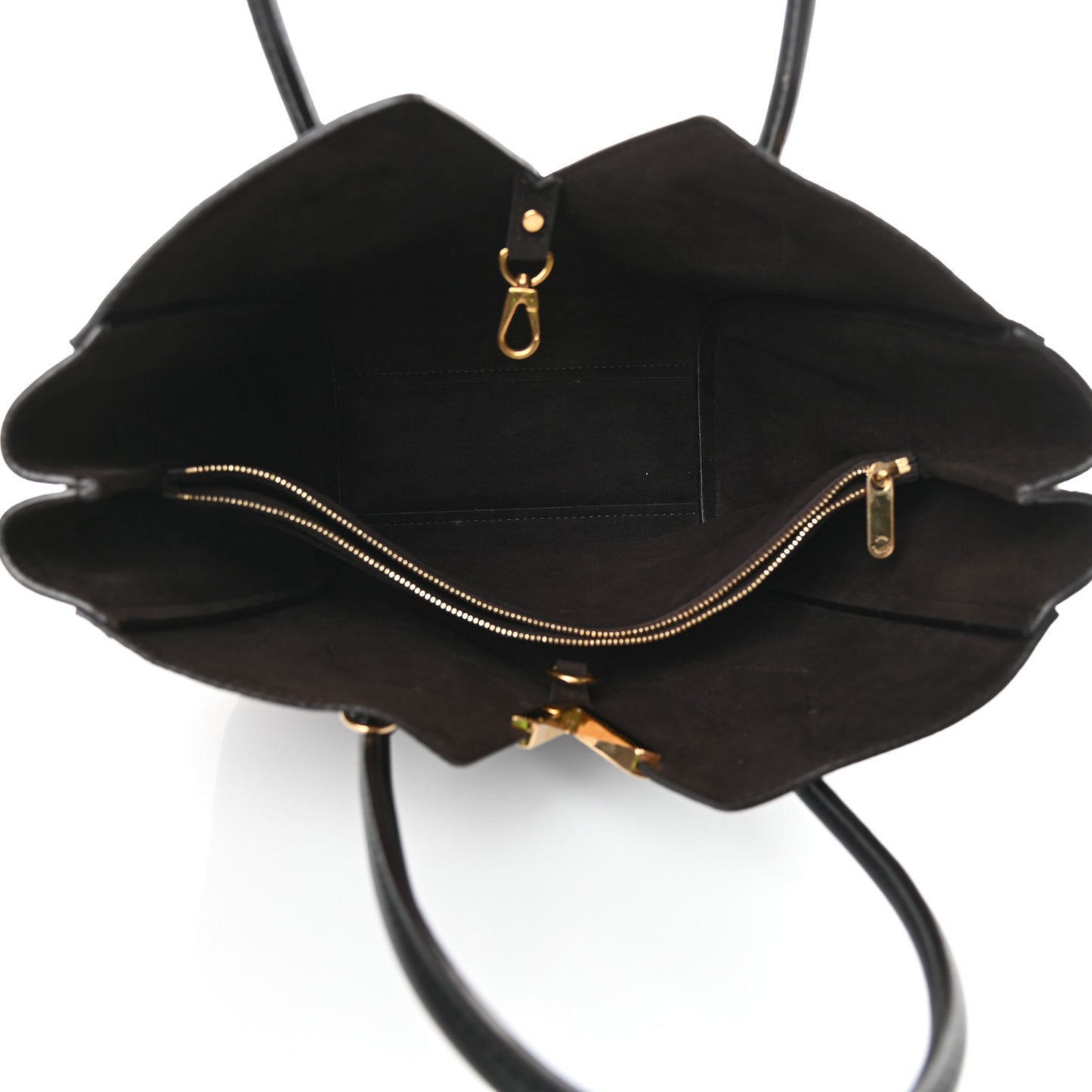 Calfskin Monogram Kimono Tote PM Black