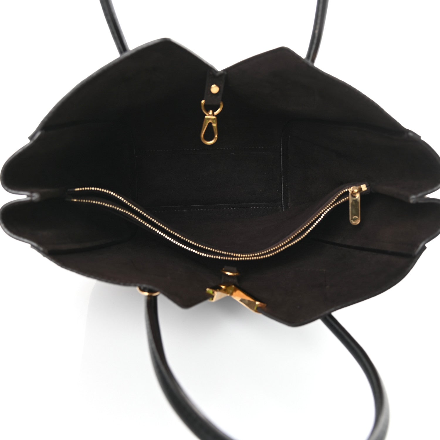 Louis Vuitton Calfskin Monogram Kimono Tote PM Black 5 of 15