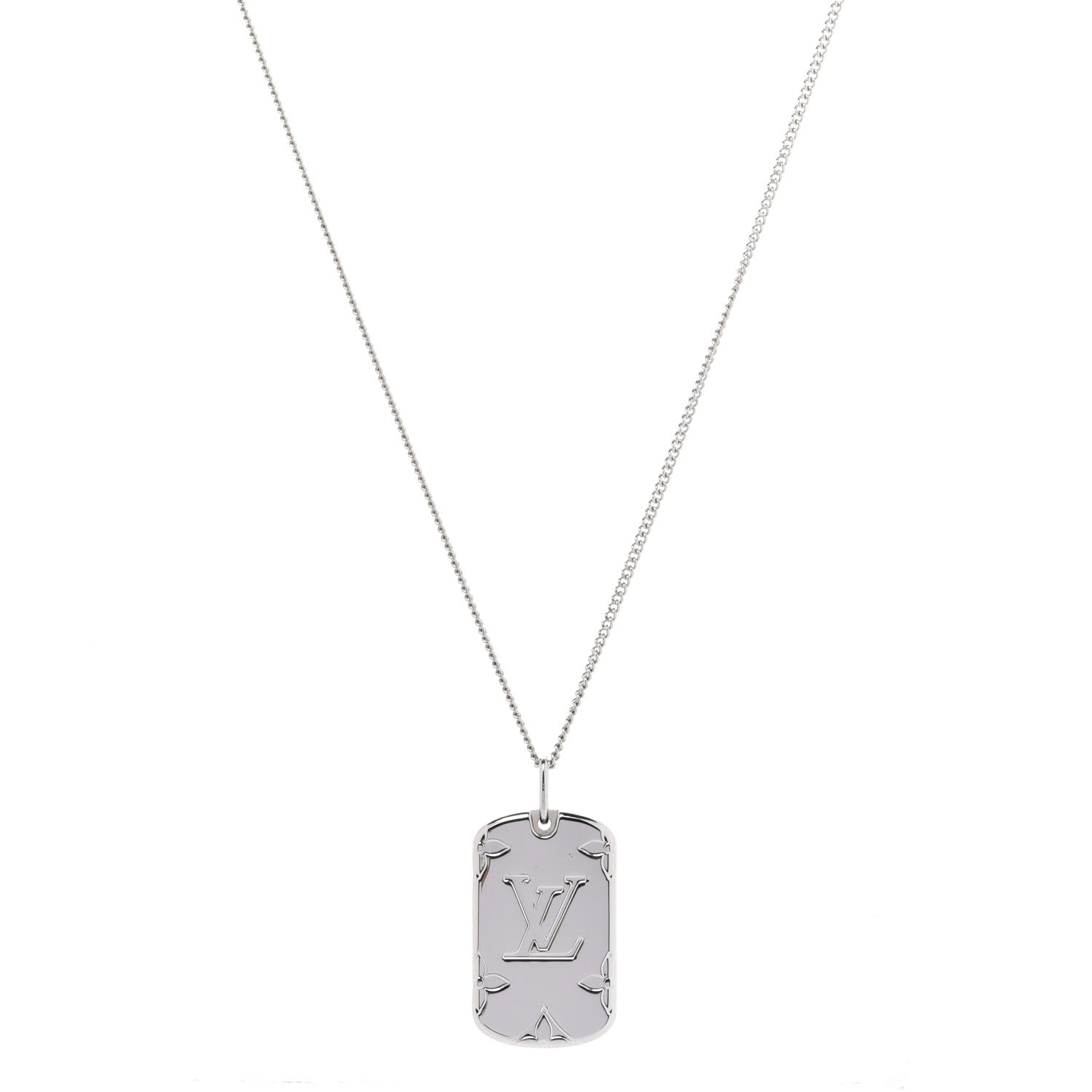 Louis Vuitton Monogram Locket Necklace 1 of 8