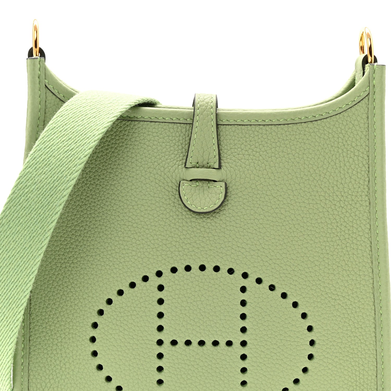 Hermes Taurillon Maurice Evelyne TPM Vert Criquet 8 of 10
