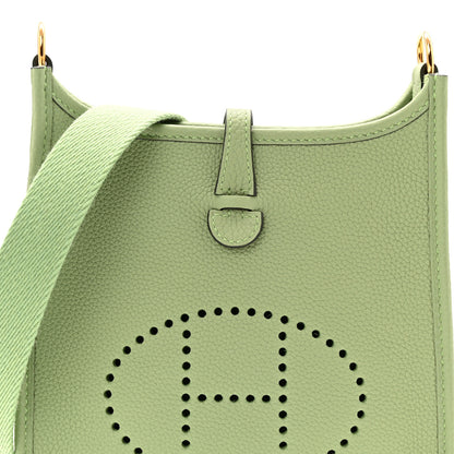 Hermes Taurillon Maurice Evelyne TPM Vert Criquet 8 of 10