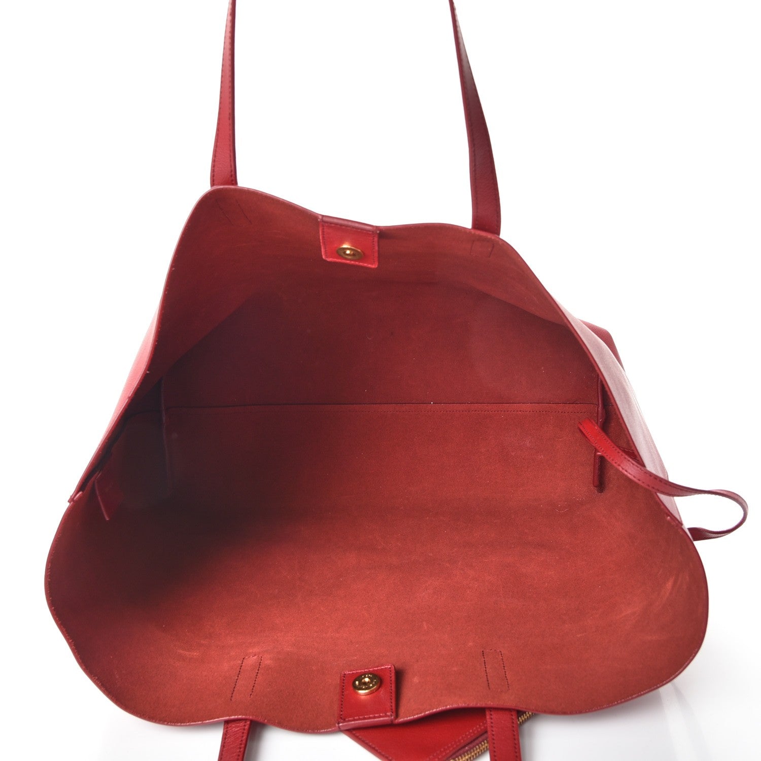 Saint Laurent Calfskin Large Shopping Tote Palissandre 6 of 17