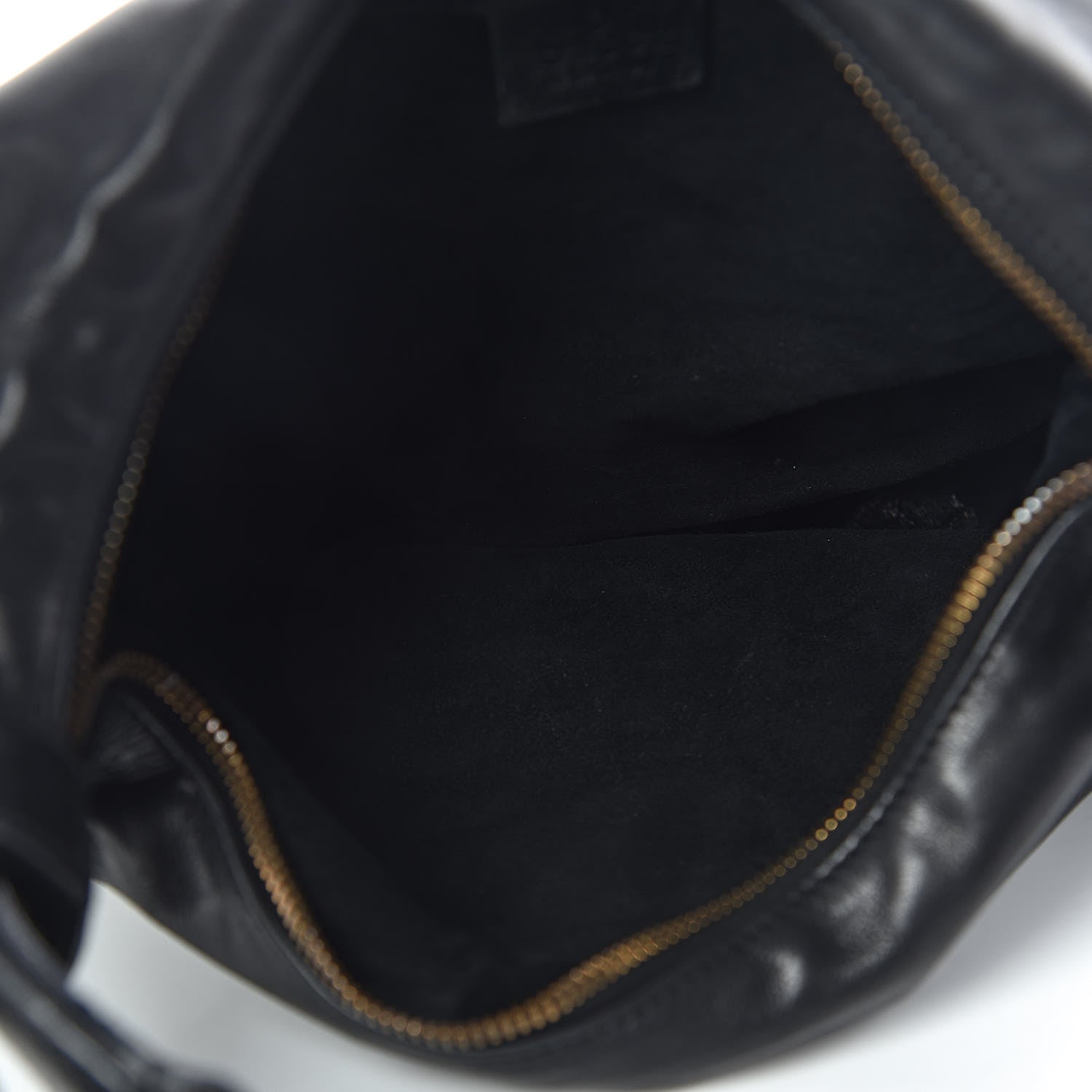 Gucci Calfskin Medium Horsebit Chain Hobo Black 5 of 16
