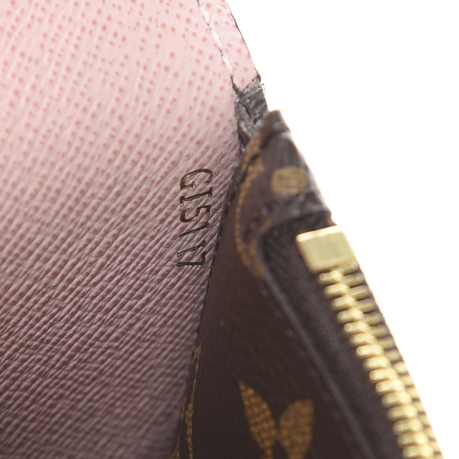 Louis Vuitton Monogram Josephine Wallet Rose Ballerine 8 of 11