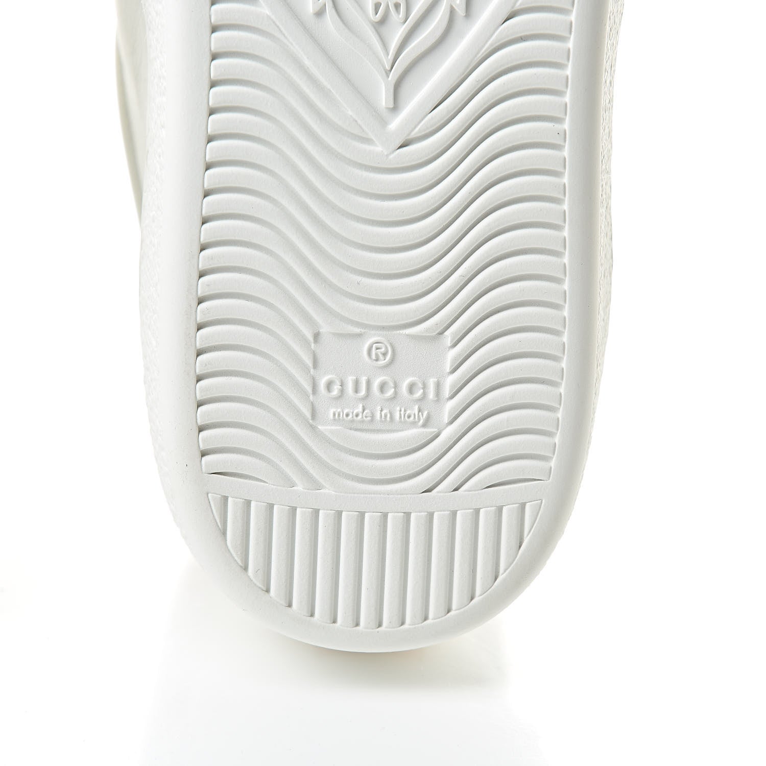Gucci Calfskin Ayers Embroidered Web Mens Ace Removable Patches High Top Sneakers 9 White 8 of 8