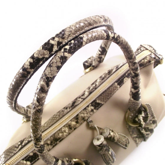 Burberry Leather Python Tote Bag 5 of 11