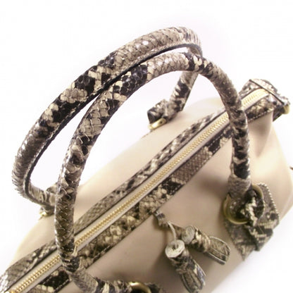 Burberry Leather Python Tote Bag 5 of 11