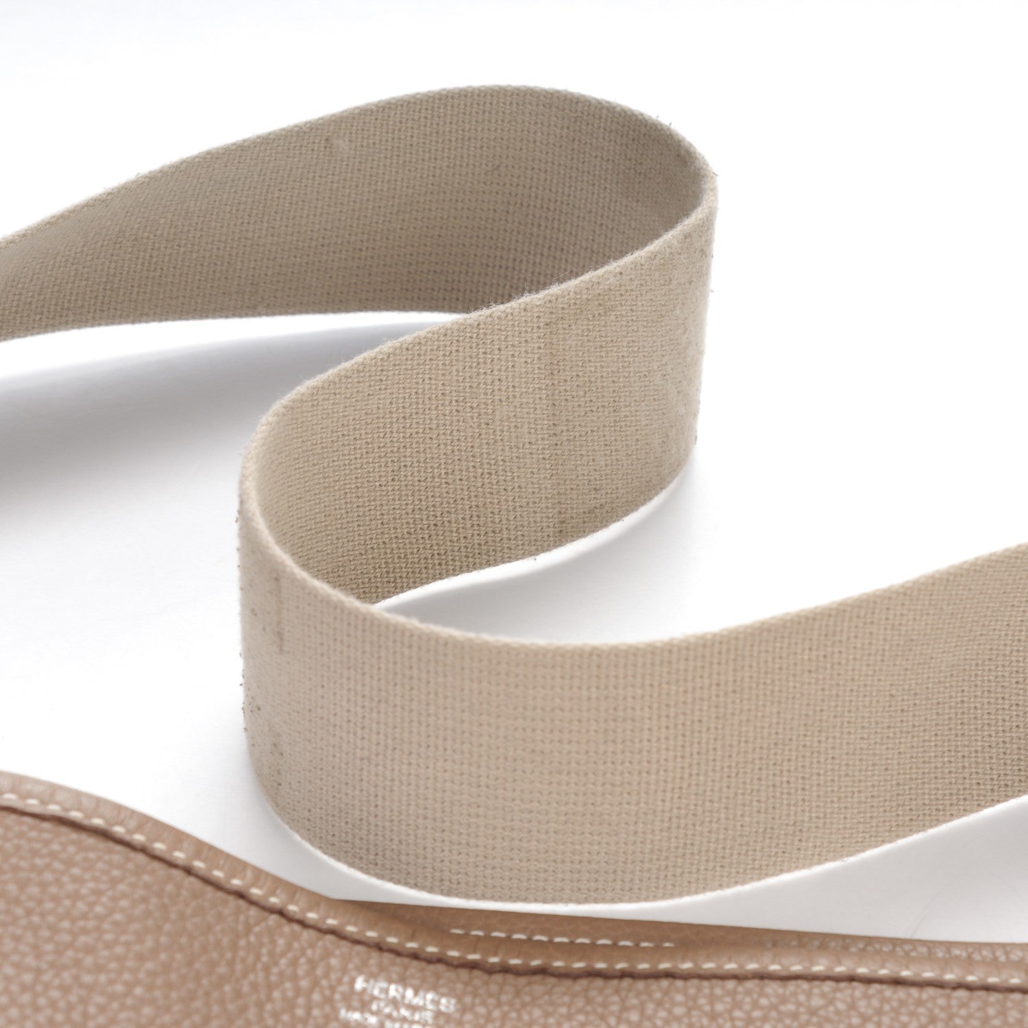 Hermes Taurillon Clemence Evelyne II TGM Etoupe 9 of 10