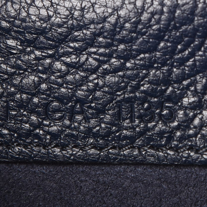 Celine Goatskin Large Trio Crossbody Bag Dark Blue 9 of 10