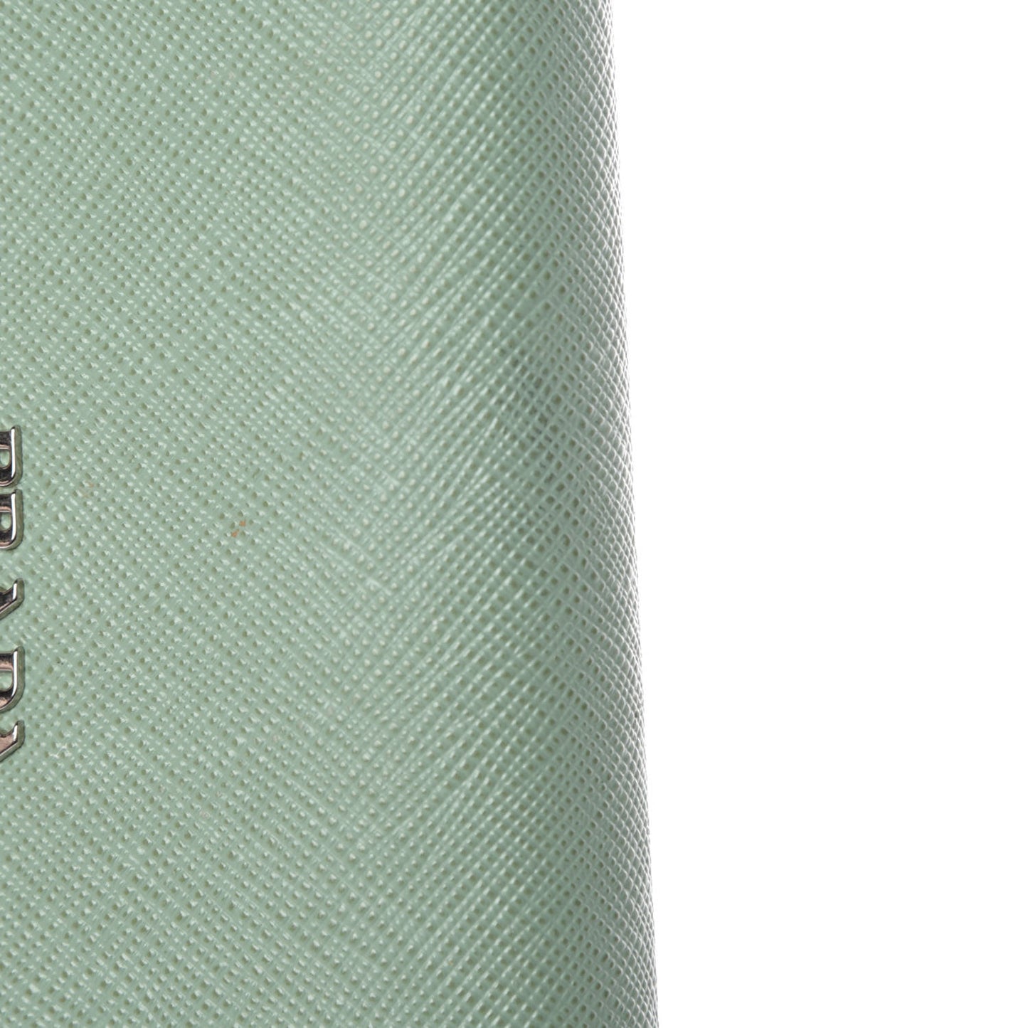 Saffiano Metal Continental Flap Wallet Acquamarina