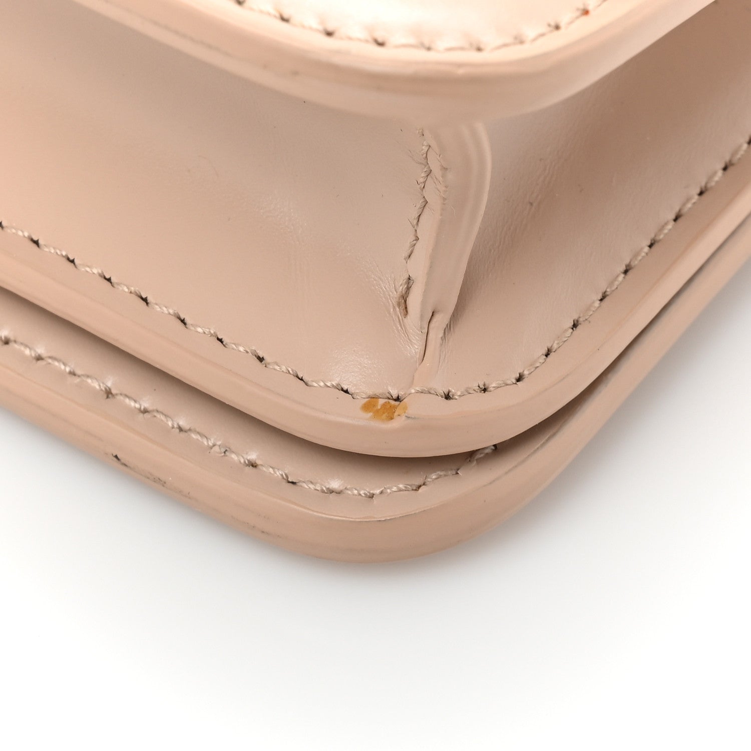 Bottega Veneta Spazzolato Calfskin Classic Mini BV Bag Nude 11 of 14