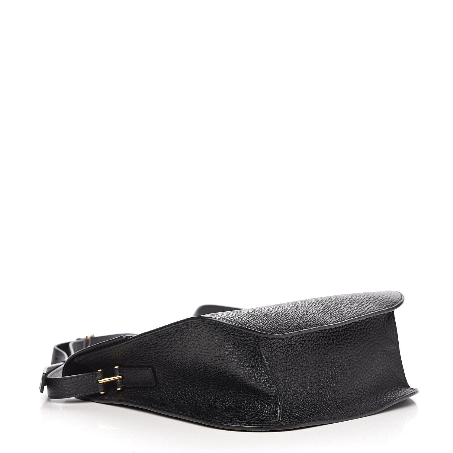Tom Ford Calfskin Large T Clasp Tara Crossbody Bag Black 3 of 10