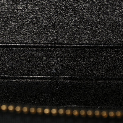 Saint Laurent Calfskin Monogram Large Flap Wallet Black 7 of 11
