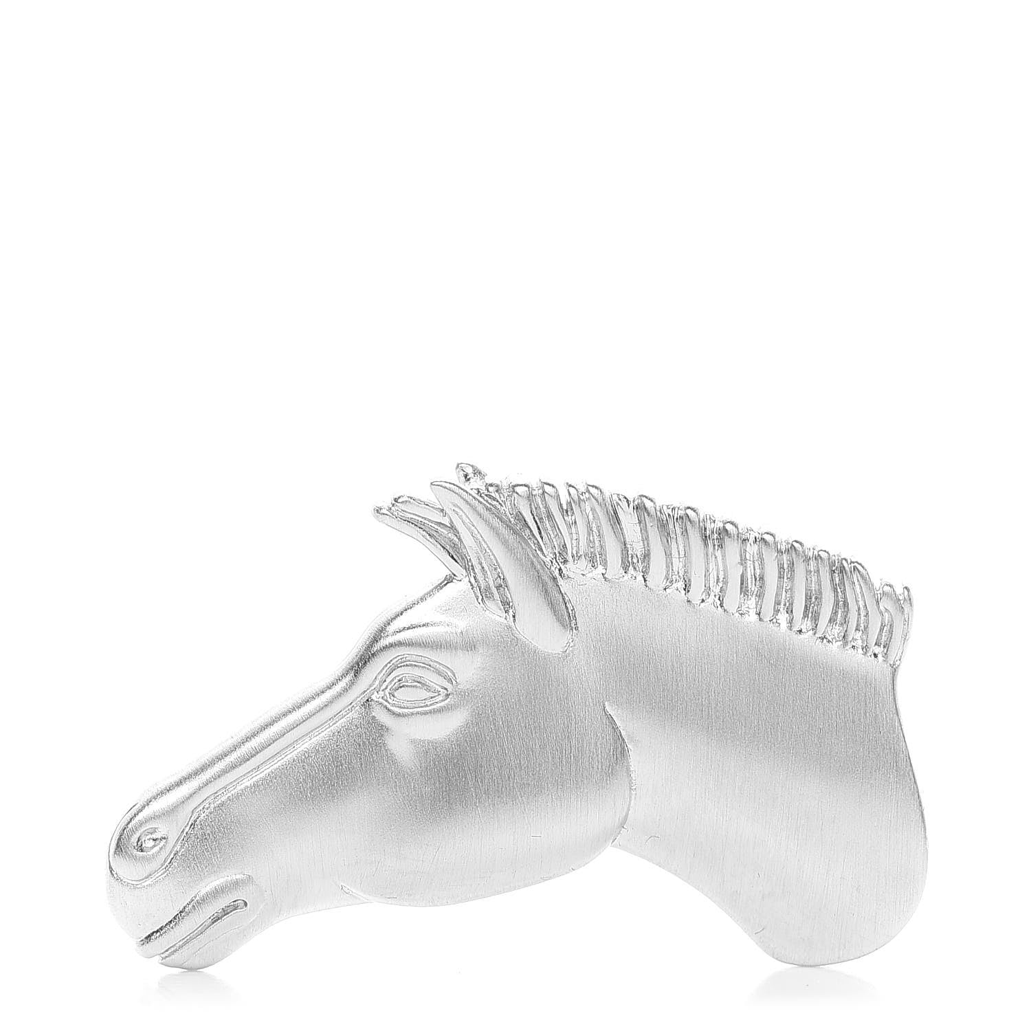 Hermes Palladium Talismans Cheval Badge 1 of 5