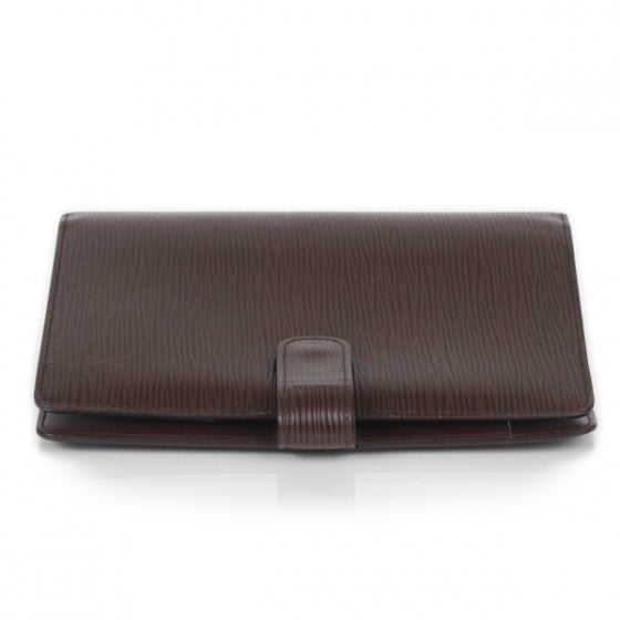 Louis Vuitton Epi Medium Ring Agenda Moka 4 of 10