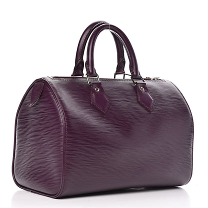 Louis Vuitton Epi Speedy 25 Cassis 3 of 10