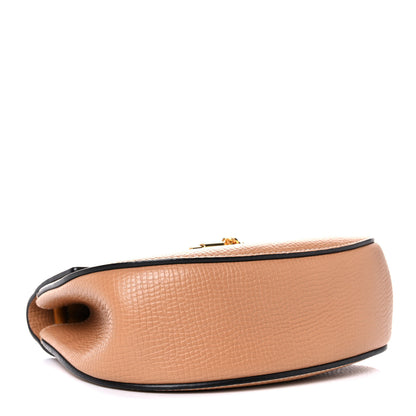 Chloe Grained Calfskin Lambskin Medium Bi-Color Drew Shoulder Bag Wet Sand Sunflower 4 of 15