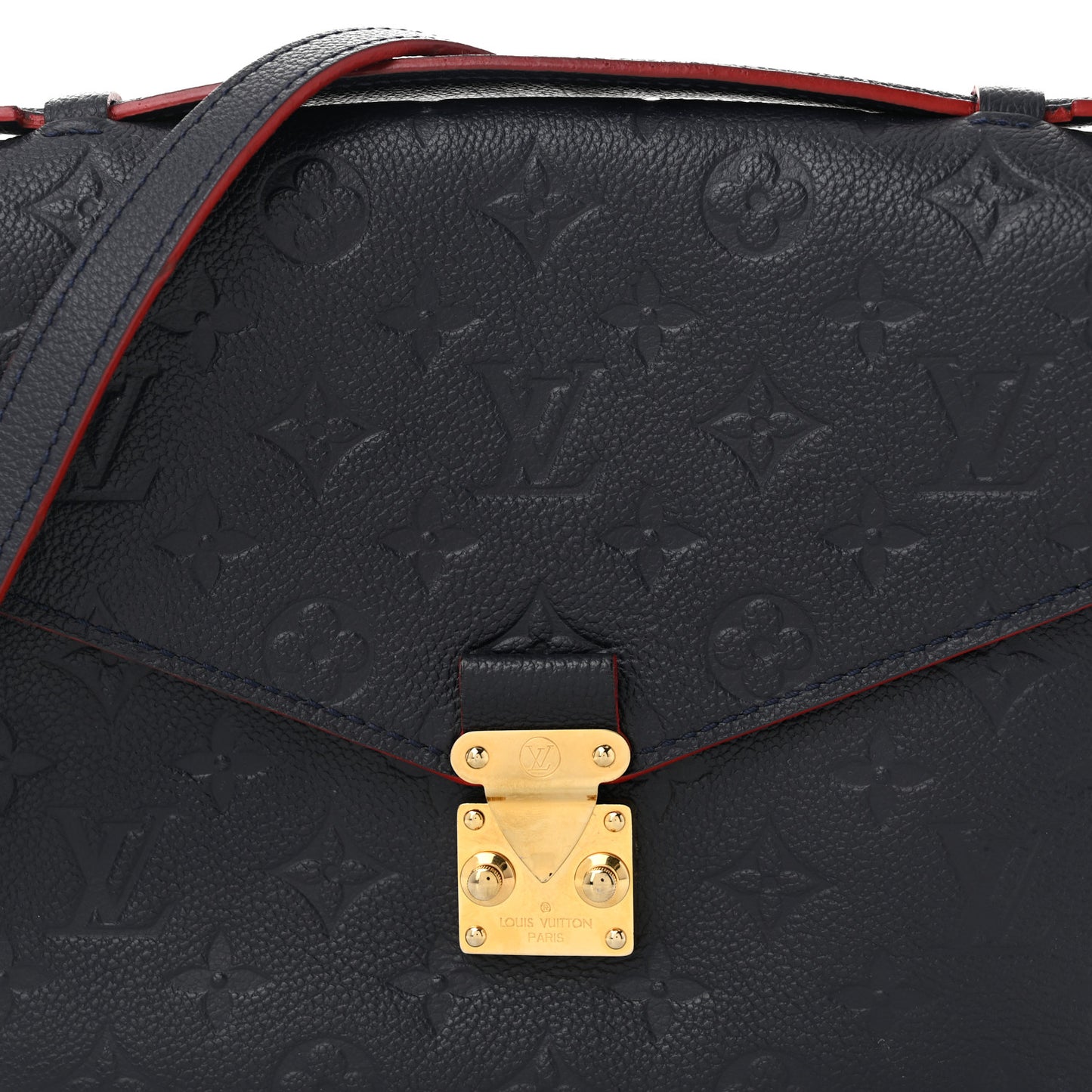 Empreinte Pochette Metis Marine Rouge