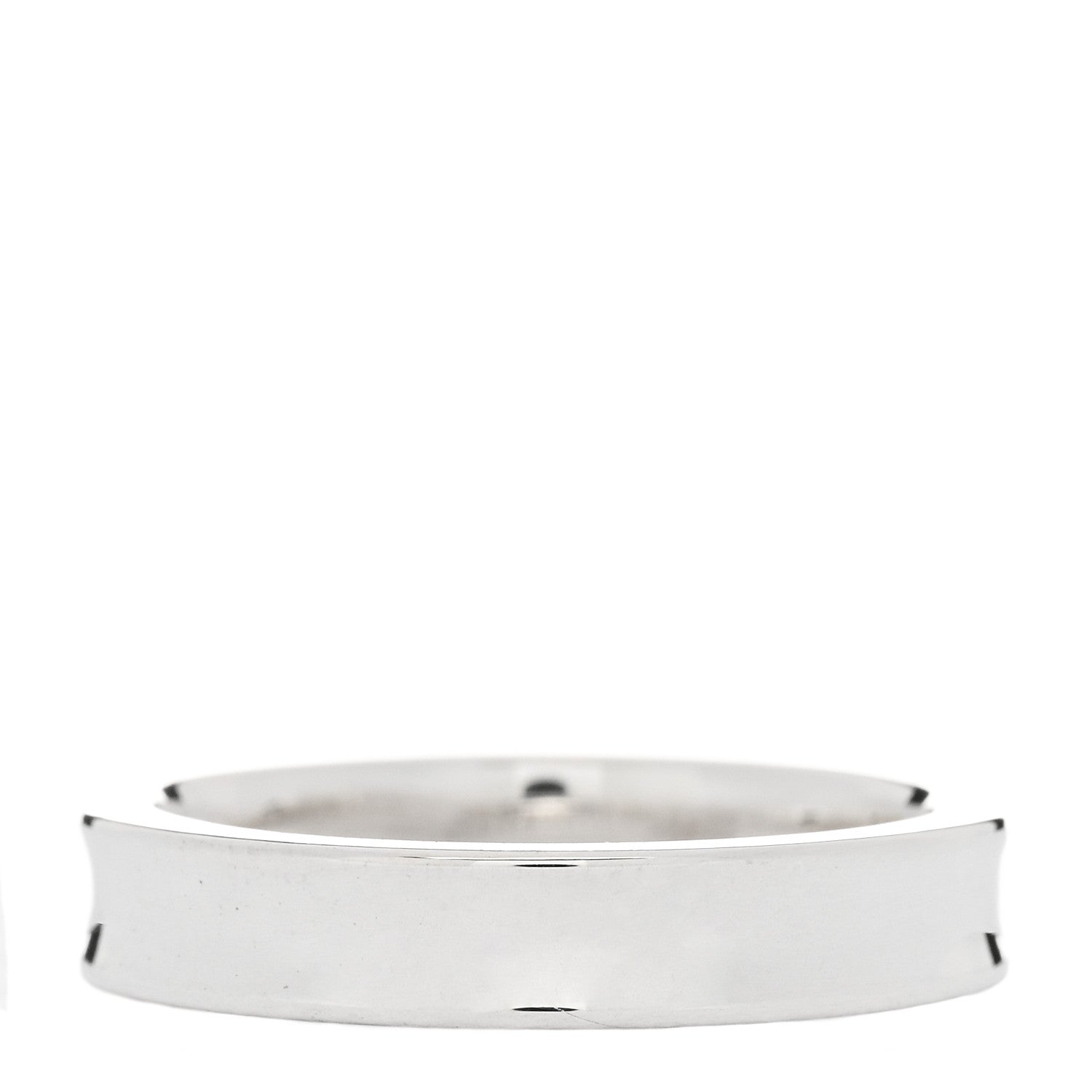Tiffany Sterling Silver Narrow 1837 Band Ring 52 6 3 of 4