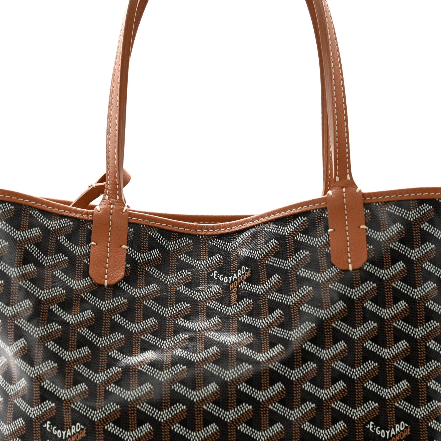 Goyard Goyardine Saint Louis PM Black Gold 9 of 11