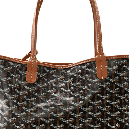 Goyard Goyardine Saint Louis PM Black Gold 9 of 11