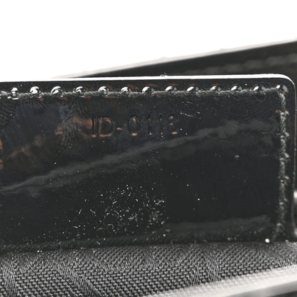 Christian Dior Patent Cannage Medium Lady Dior Black 7 of 15