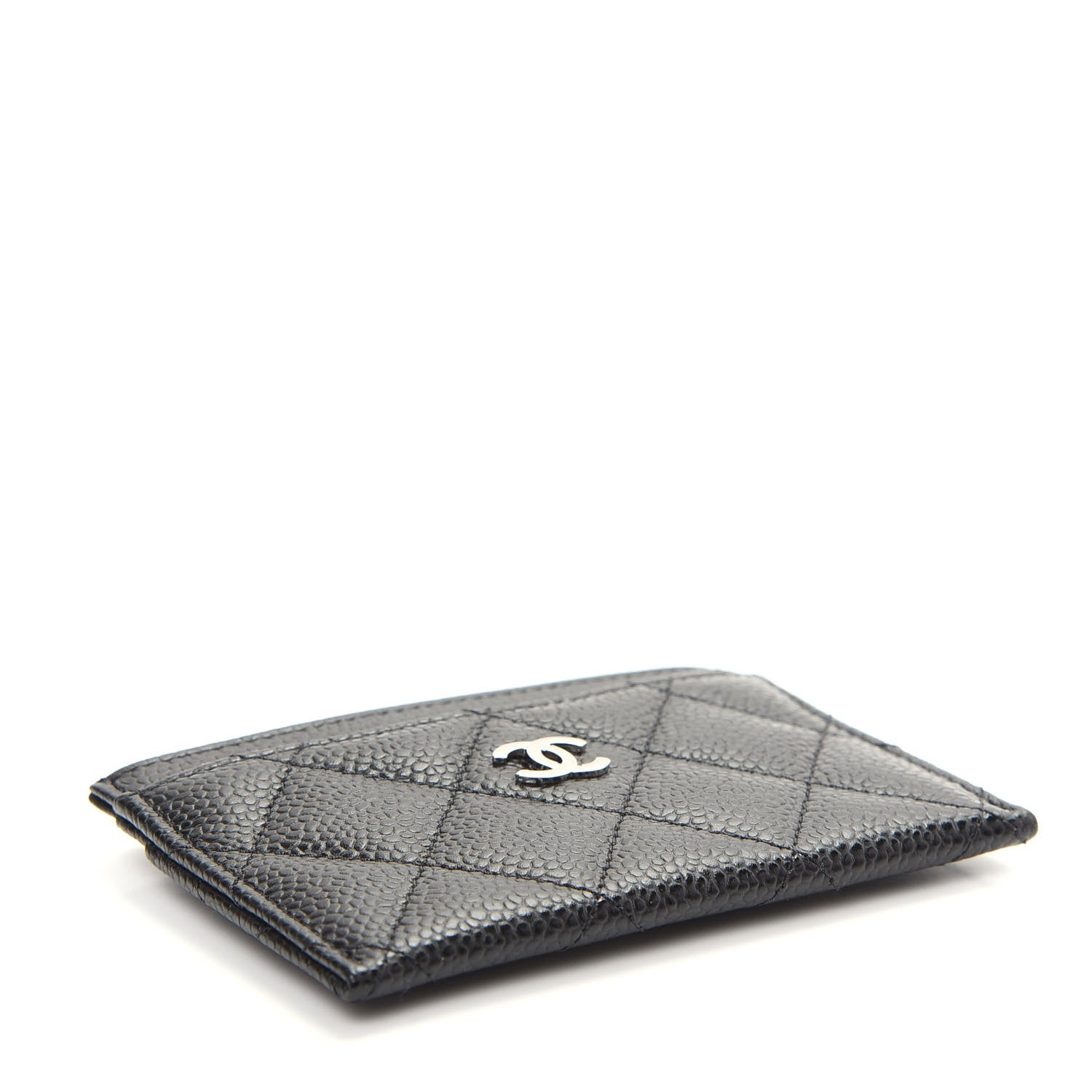 Chanel Caviar Quilted Card Holder Black 4 of 8