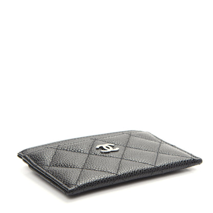 Chanel Caviar Quilted Card Holder Black 4 of 8